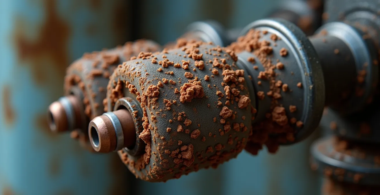 Technicien analysant les éléments chauffants d'un chauffe-eau électrique