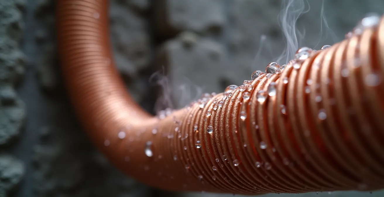 Installation d'un récupérateur de chaleur Power Pipe dans un sous-sol québécois typique